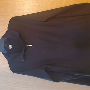 Under Armour black zip up jacket. Large. EUC.